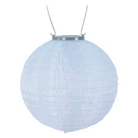 ALLSOP Home Garden 10in Glow Nylon Solar Lantern 31577